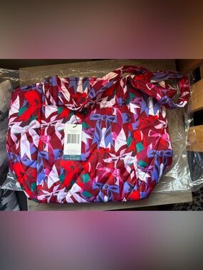Vera Bradley Ultralight Material Glenna Satchel in Bow Show